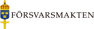 Logo for Gold sponsor Försvarsmakten